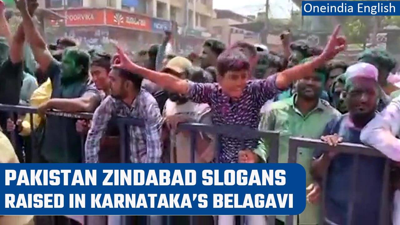 Pakistan Zindabad slogans raised during vote counting in Kanataka’s Belagavi | Oneindia News