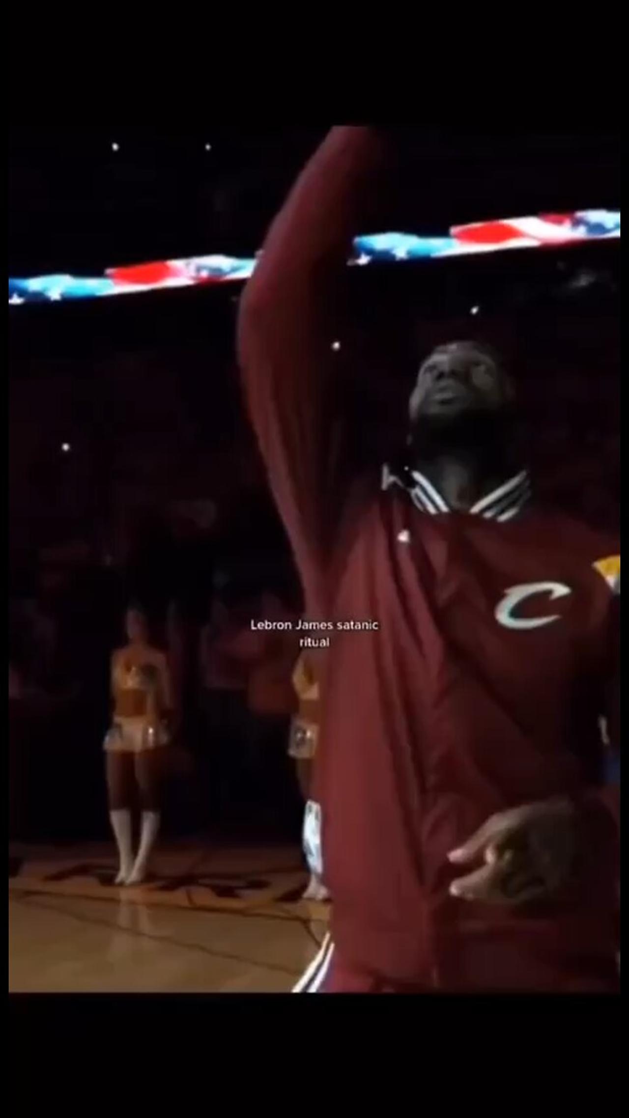 LeBron James Satanic Ritual