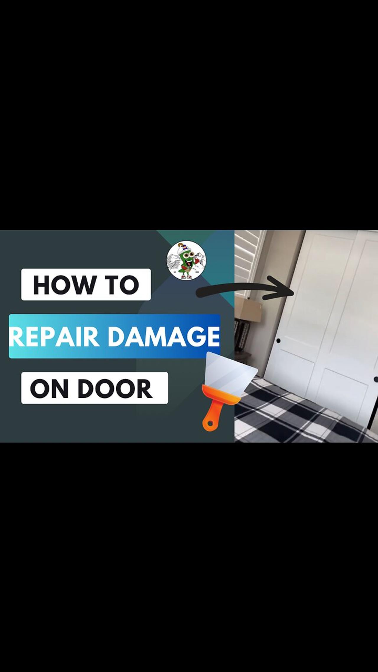 How To Repair Damage On Closet Door. One News Page VIDEO
