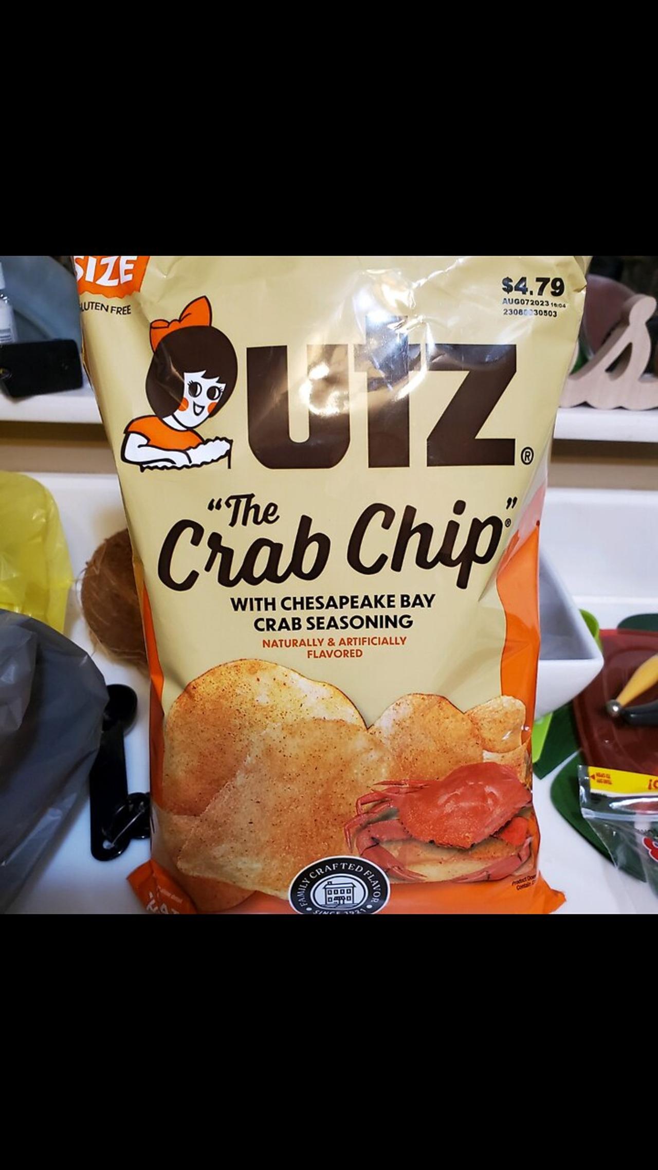 Utz The Crab Chip