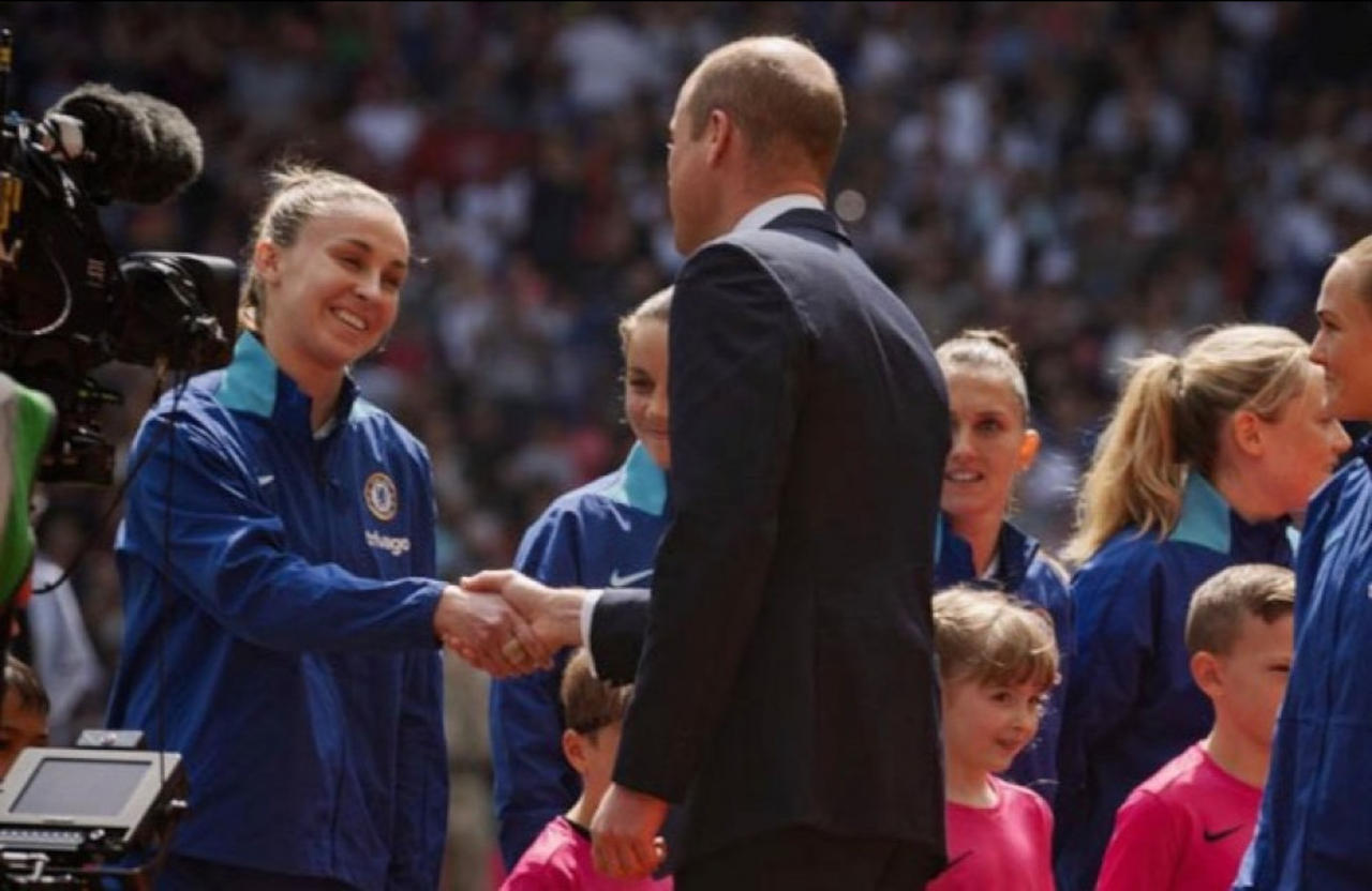Prince William congratulates Chelsea for Women's FA Cup win