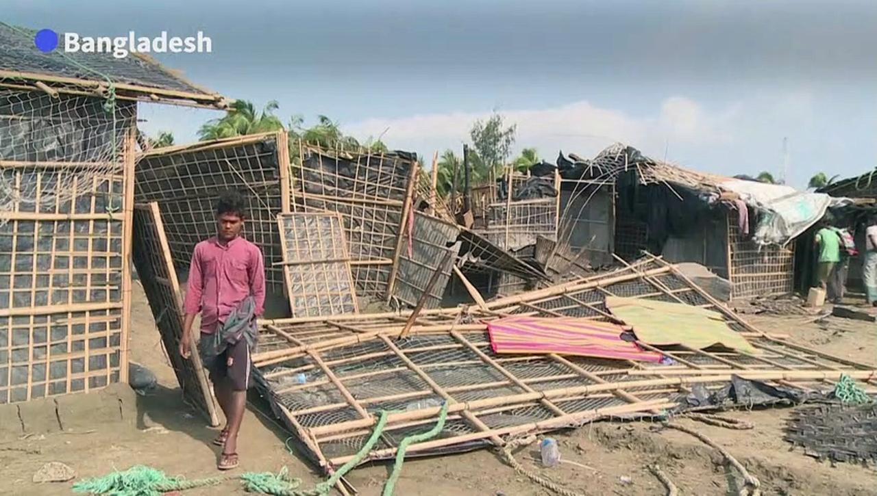 Rebuilding efforts start in Bangladesh after impact of Cyclone Mocha