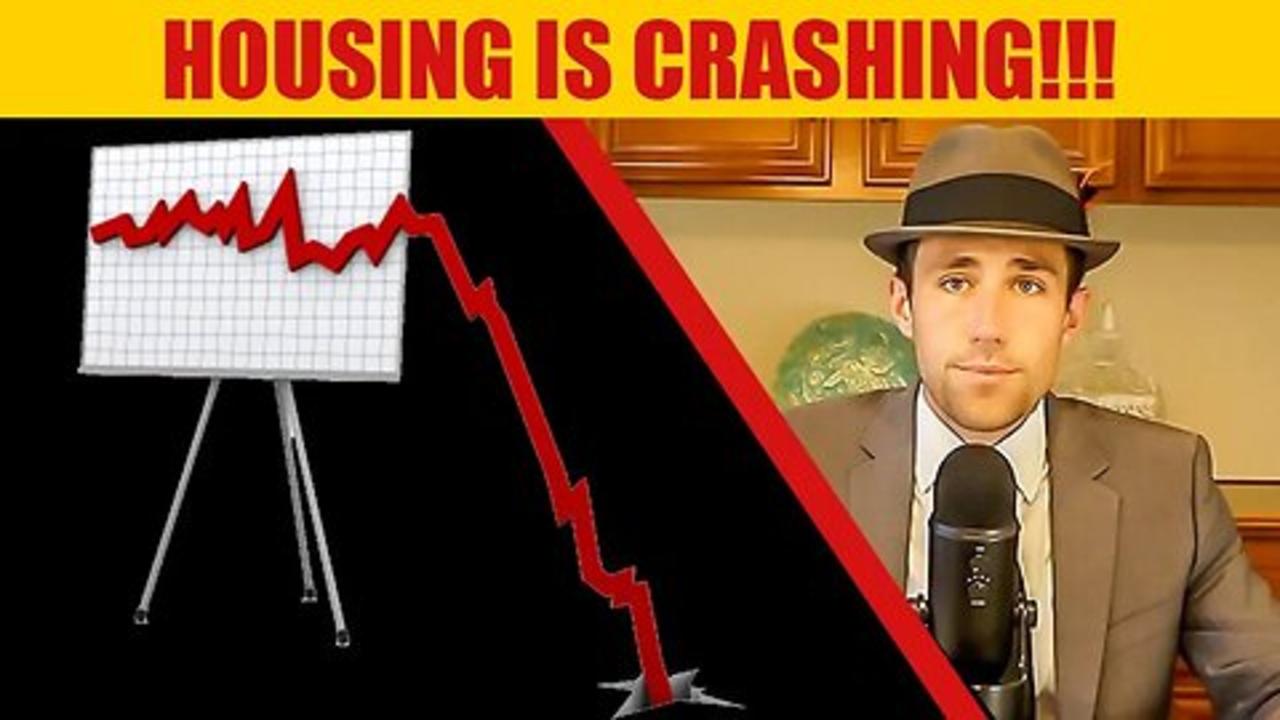 the real estate market's crashing (not One News Page VIDEO