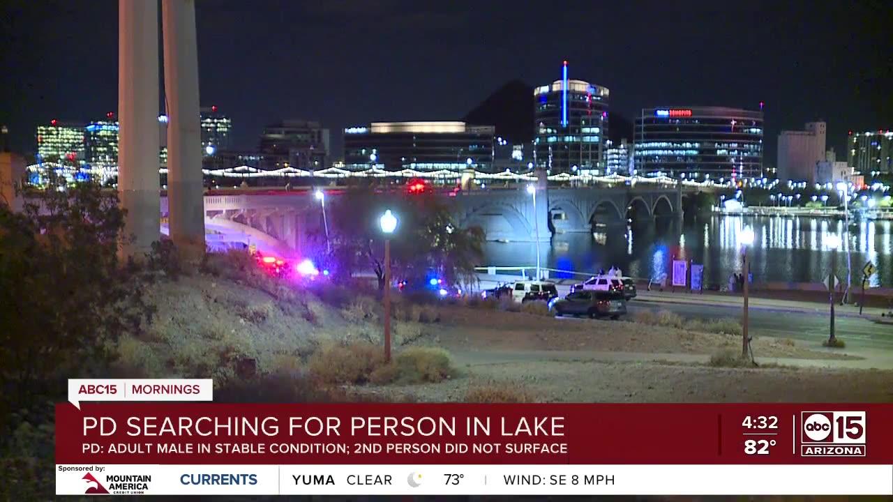 Crews searching for person reportedly missing in Tempe Town Lake