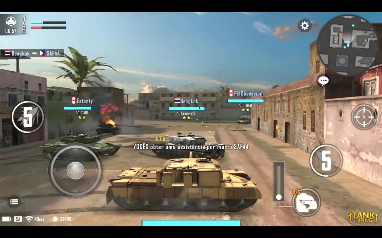 Arjun tank in the game Tank Firing - part 5