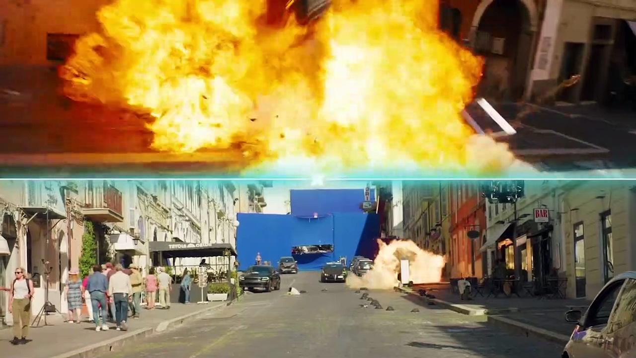 Fast X Movie Making Of  - Gas Pump Explosion
