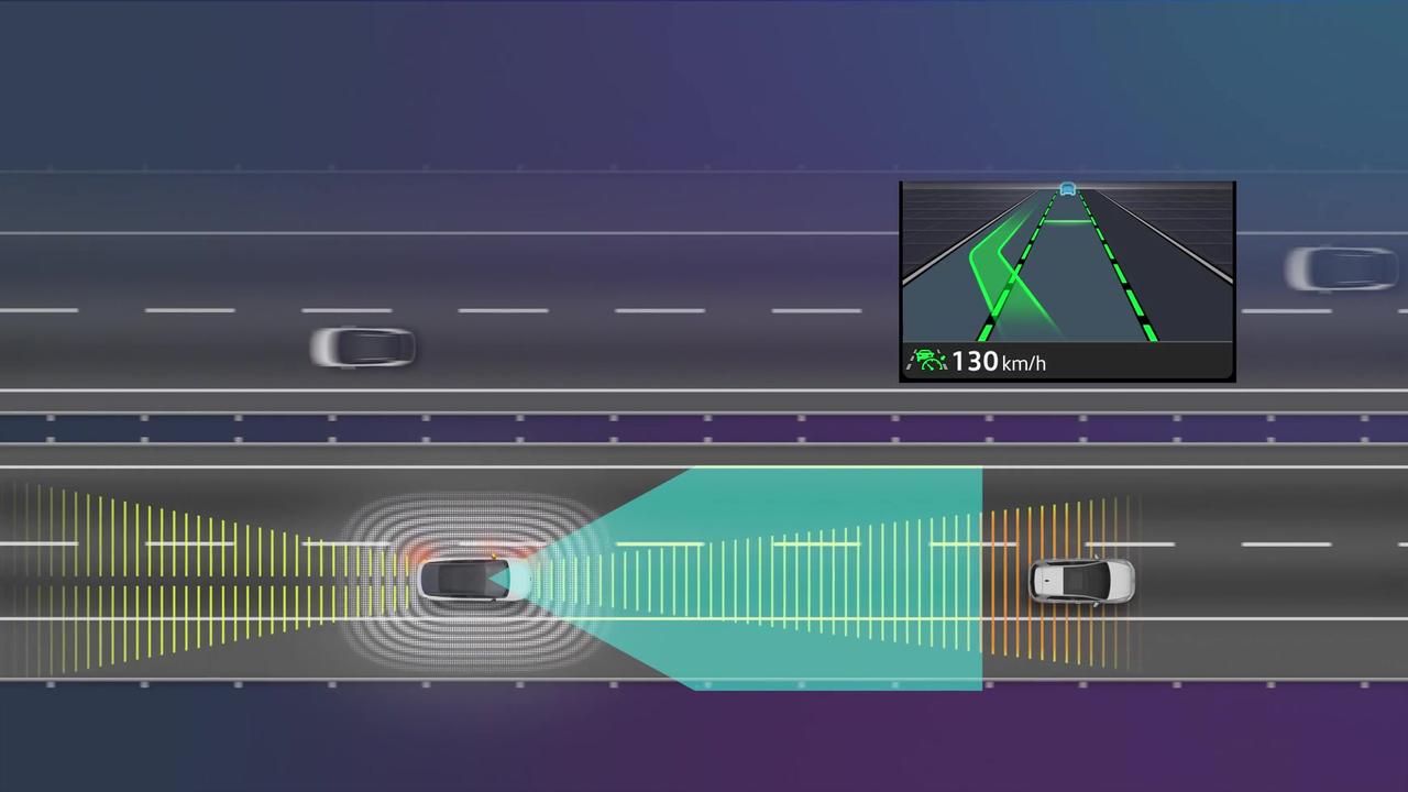 Volkswagen ID.7 Travel Assist - Lane Change - One News Page VIDEO