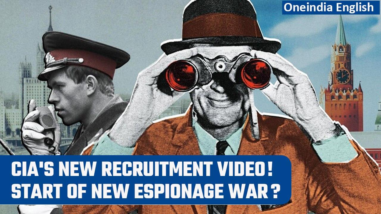 CIA releases new recruitment video to lure Russians into spying for them | Oneindia News