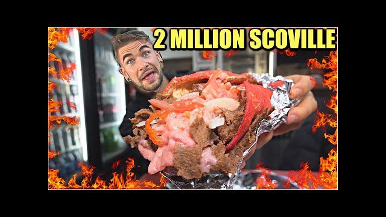"FLAMING ARSE" DONAIR CHALLENGE W/ CAROLINA REAPER & GHOST PEPPERS| BATHROOM BREAK GUARANTEED!!!