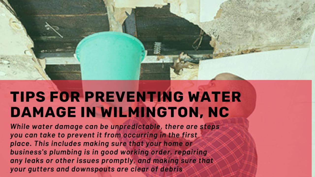 Topmost Wilmington water damage restoration