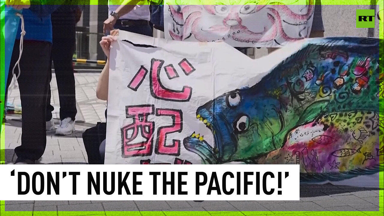 Protesters Rally Against Releasing Fukushima - One News Page VIDEO