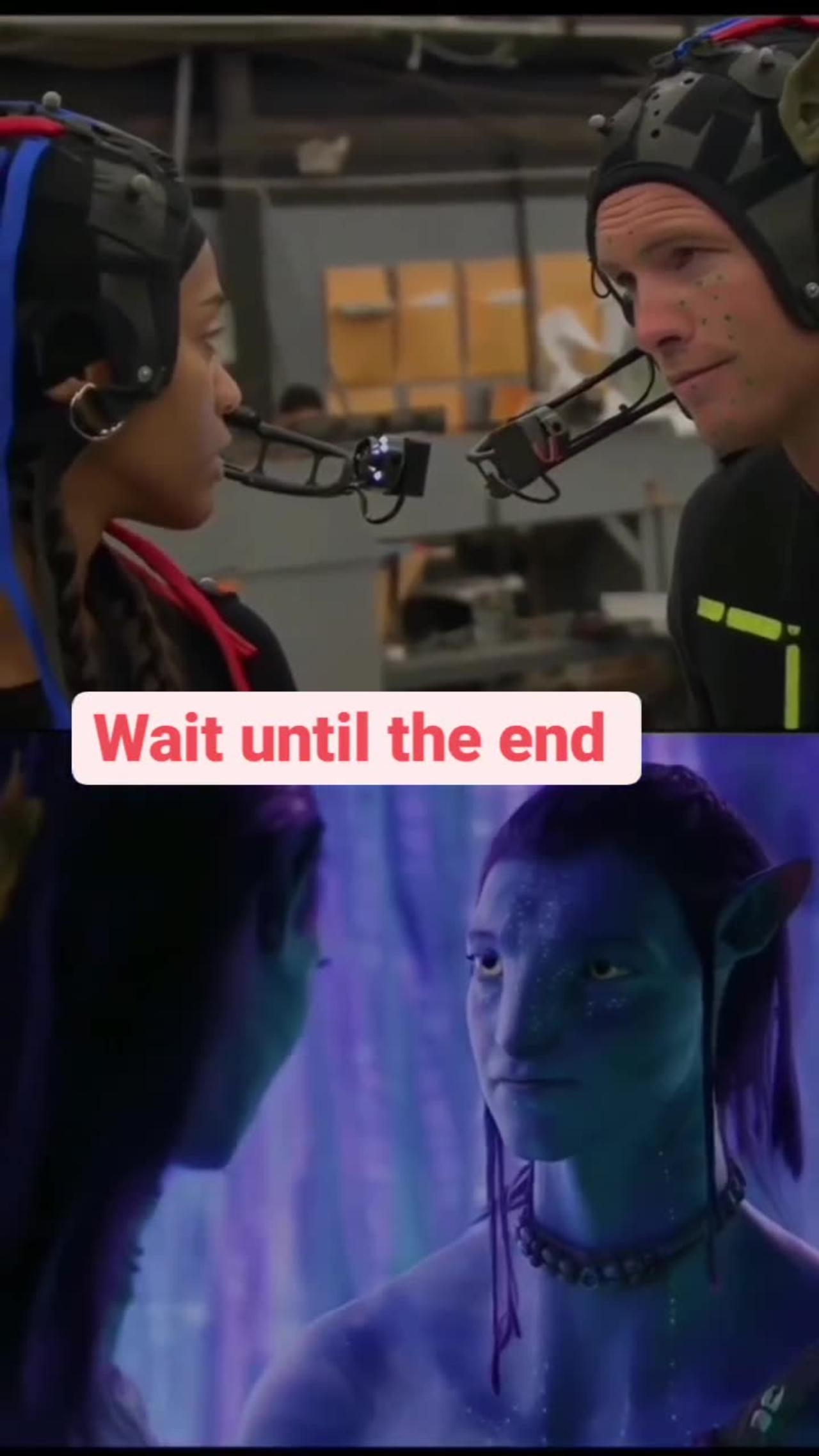 The behind the scenes of Avatar 😃. Like and follow up for more daily 👍👍