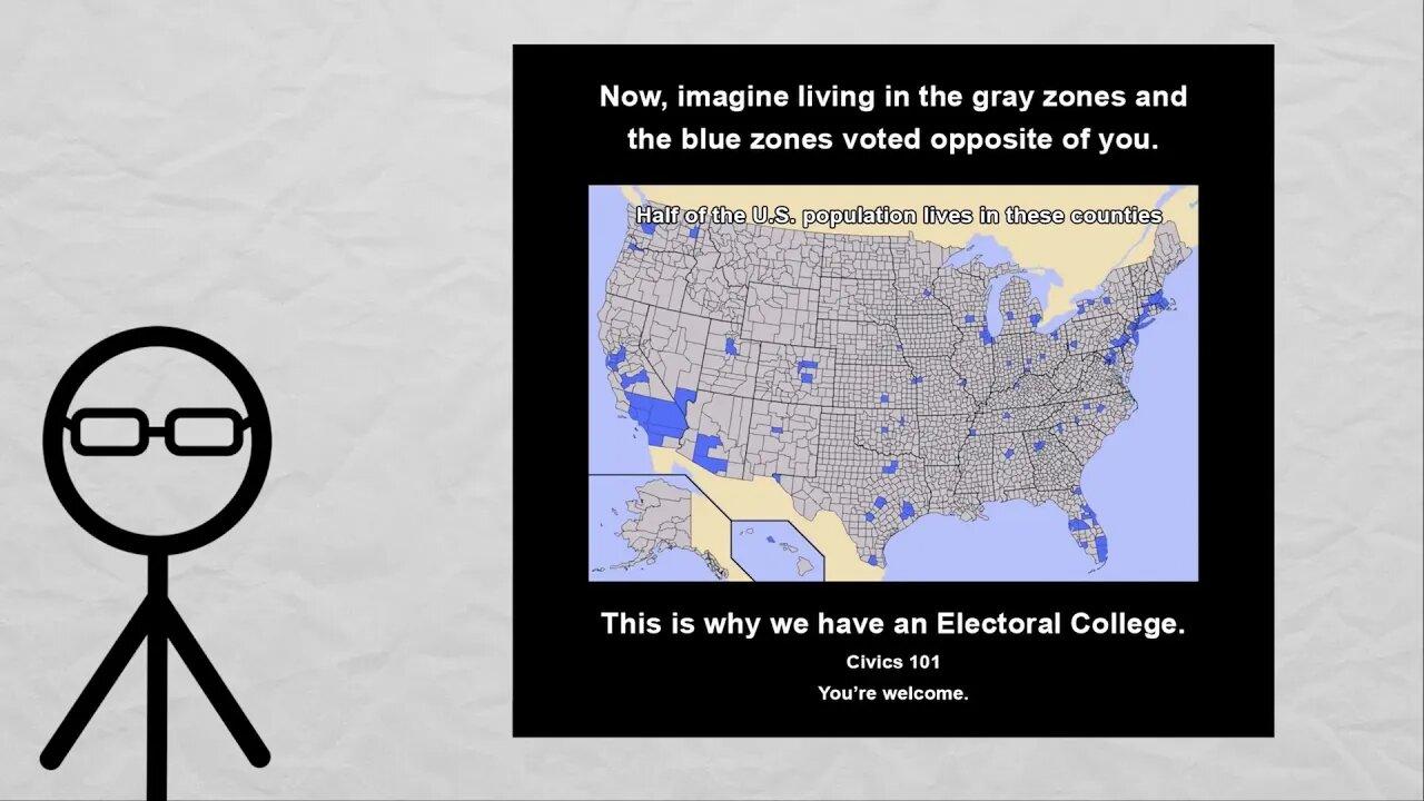 Re: The Trouble With The Electoral College  Cities, Metro Areas, Elections and The United States