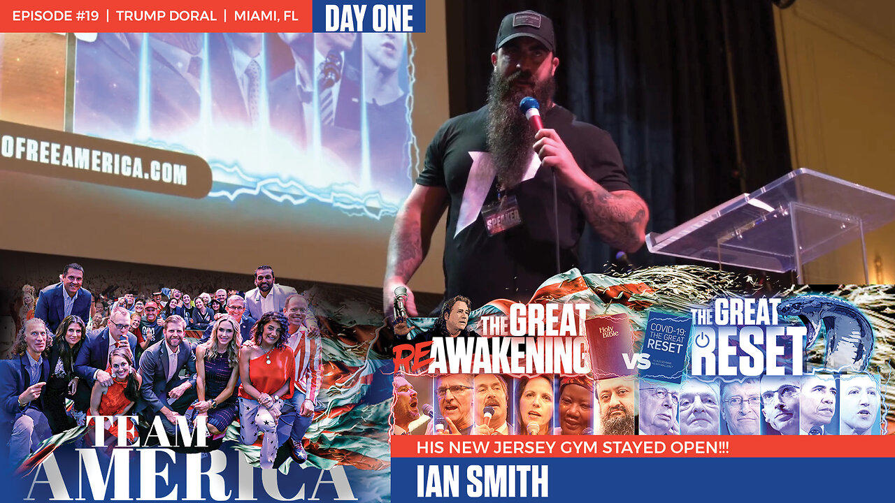 ReAwaken America Tour | Ian Smith | And His New Jersey Gym Stayed Open!!!