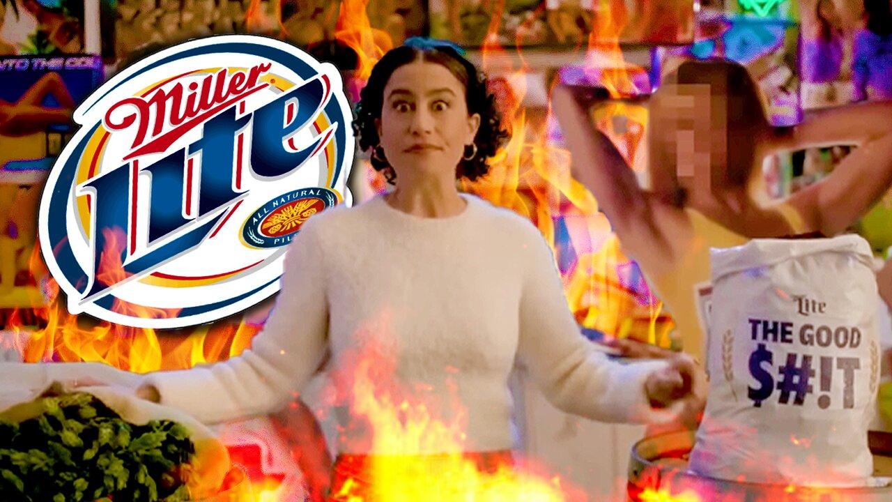 Miller Lite Pulls Woke Ad after Massive One News Page VIDEO