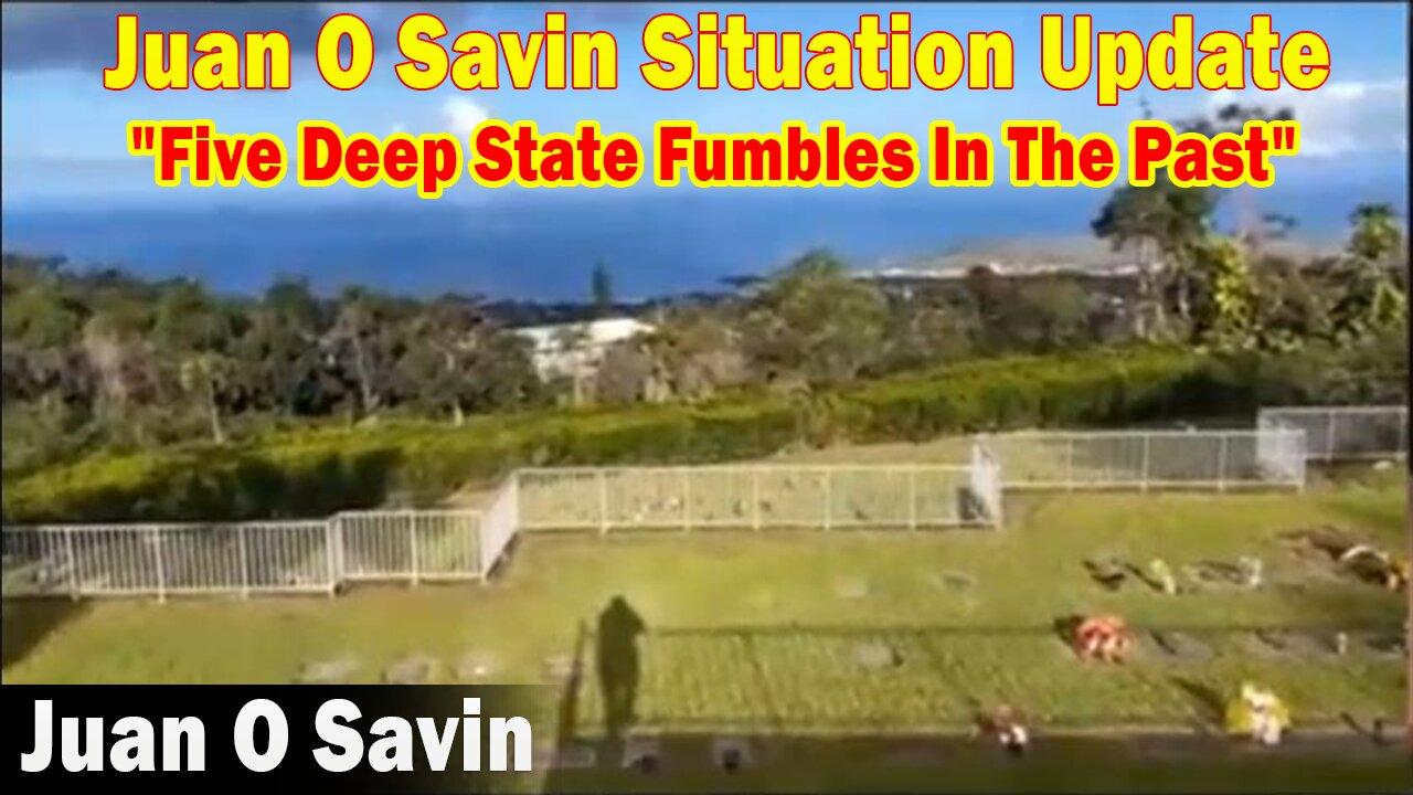 Juan O Savin Situation Update 5.16.23: "Five Deep State Fumbles In The Past"