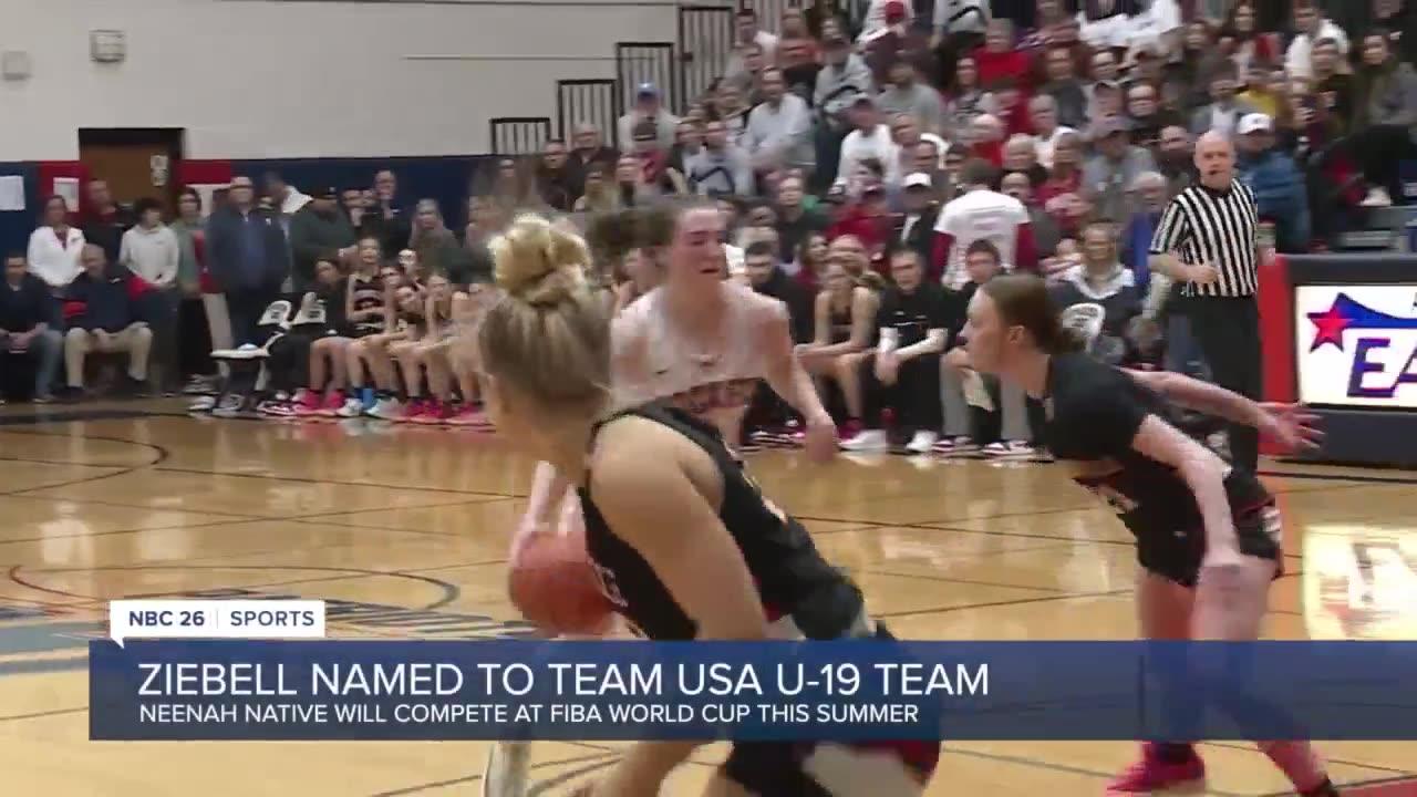 Neenah basketball star Ziebell to compete in FIBA World Cup this summer