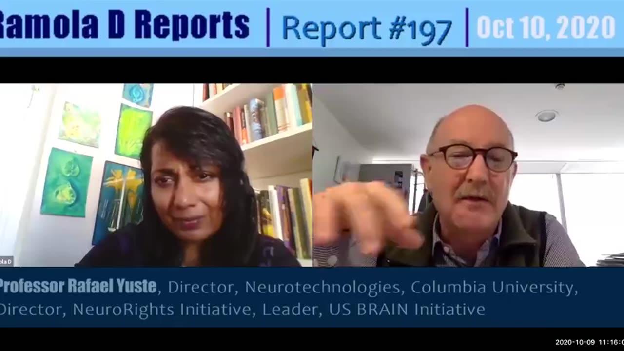 Report #197: Prof. Rafael Yuste, Director, Neurotech, Columbia Univ. on Neurotech, AI & Neuro Rights