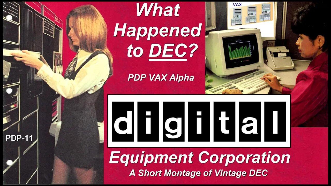 Computer History DEC Digital Equipment Corp. One News Page VIDEO