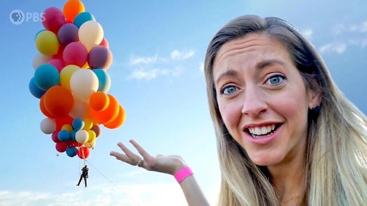 I WAS THERE! How David Blaine flew helium balloons to the height of jets (and jumped)