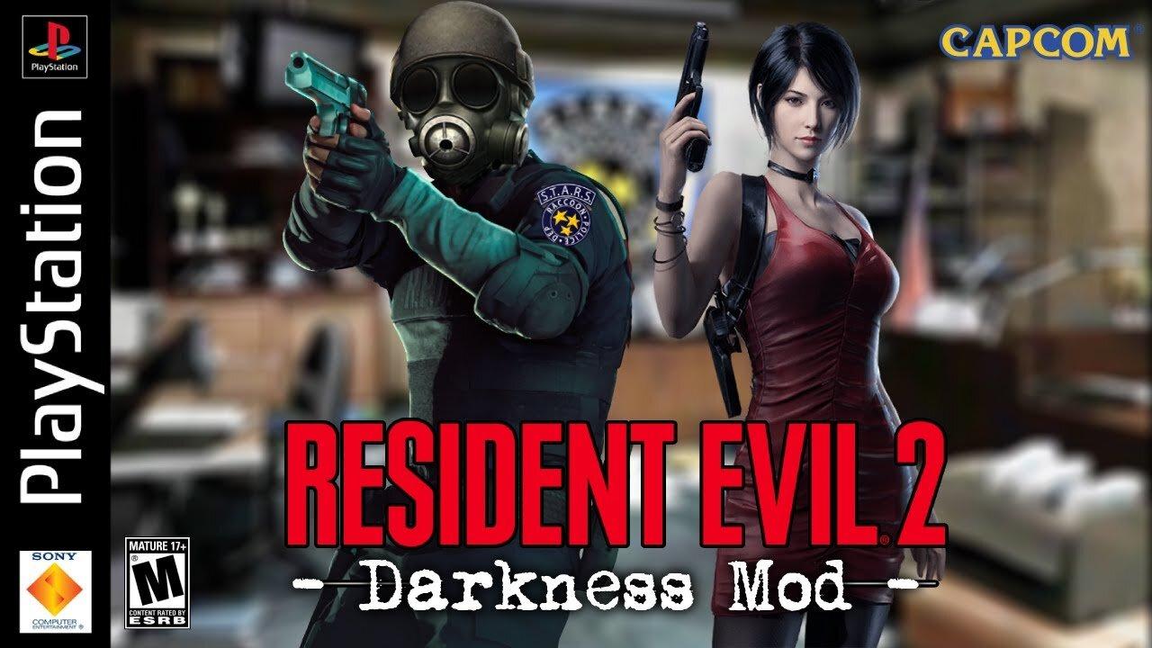 Resident Evil 2 Darkness mod [PS1] Full Gameplay