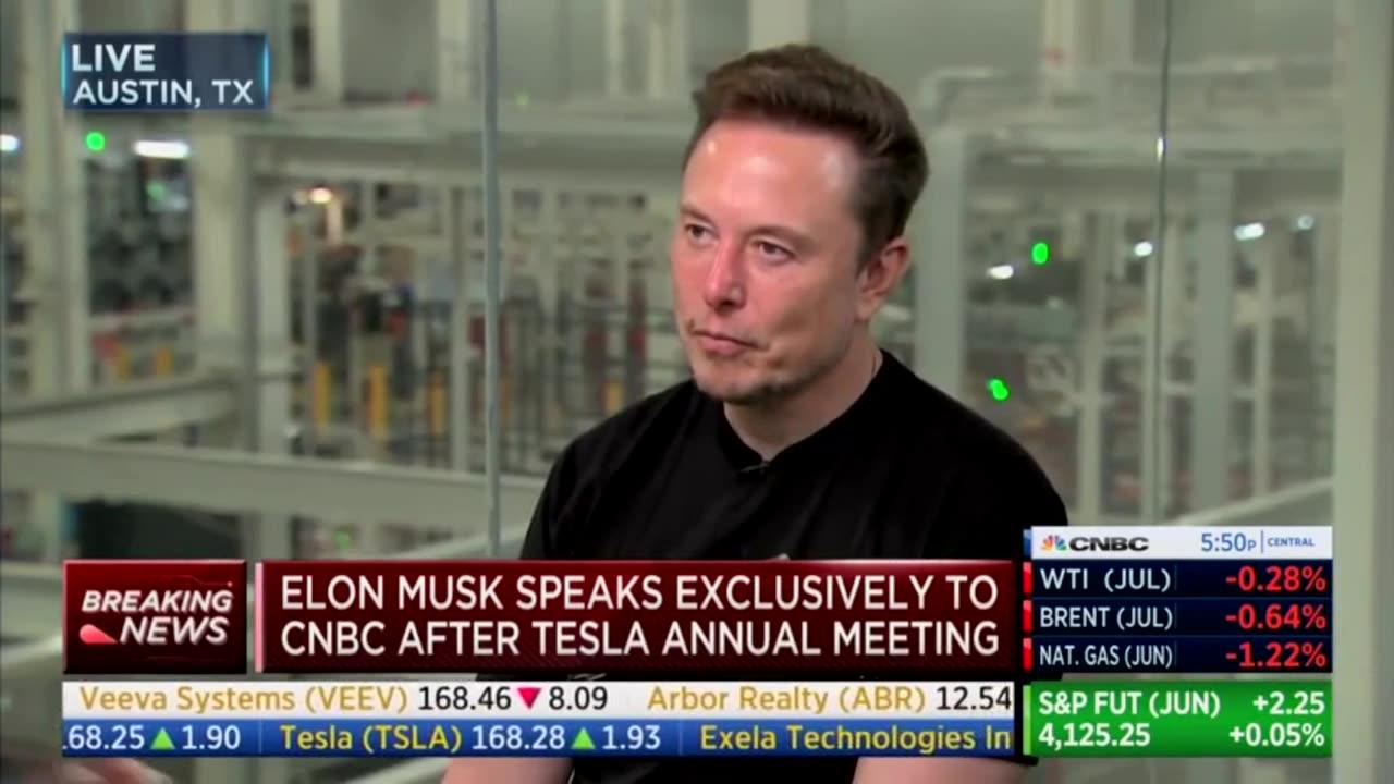 Elon Musk Delivers An Impressive Defense Of Our One News Page VIDEO