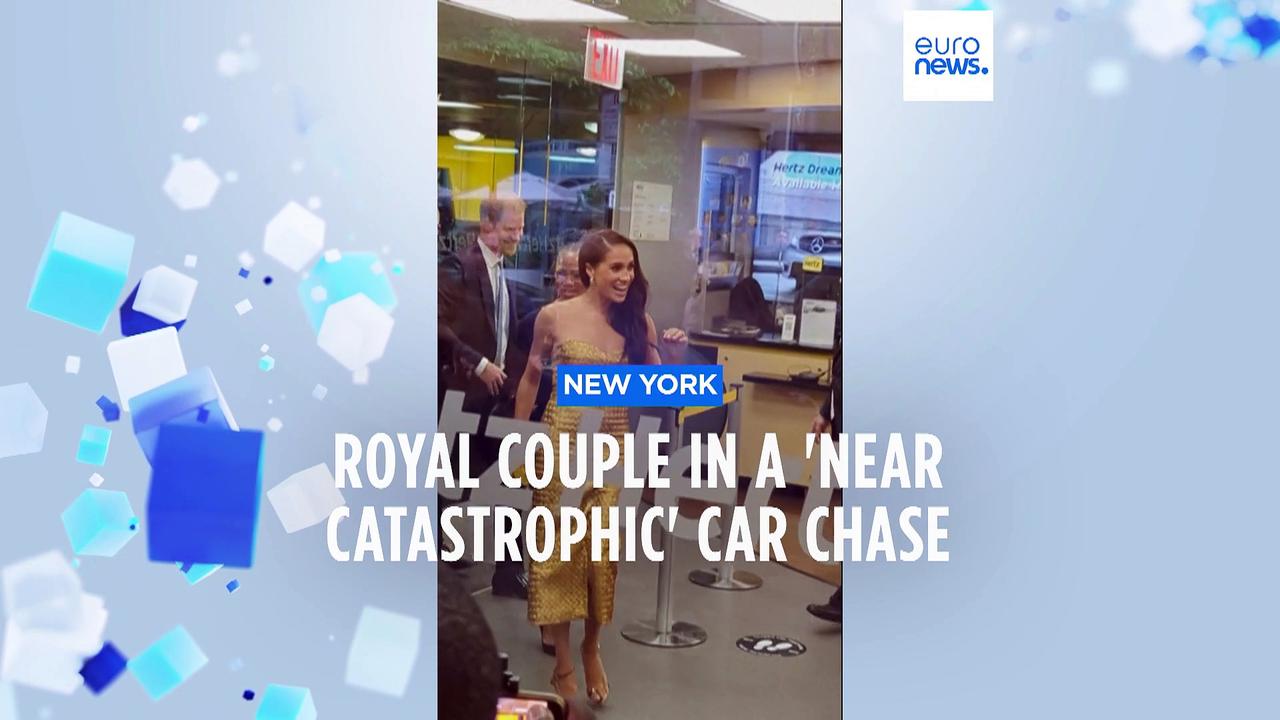 Prince Harry and Meghan in 'near catastrophic car chase' with paparazzi, says spokesperson