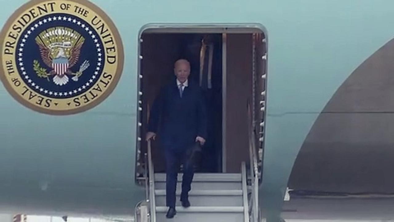US President Biden arrives in Japan for G7 summit