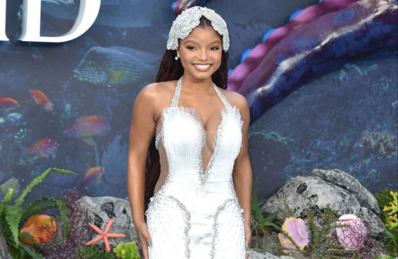 Halle Bailey found it 'frightening' having to act without her voice in 'The Little Mermaid'