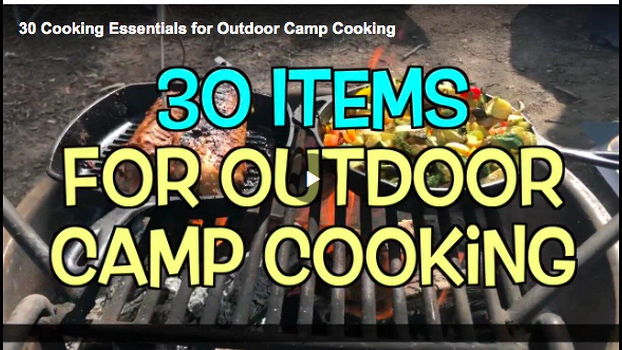 Cooking essentials for outdoor camp cooking One News Page VIDEO