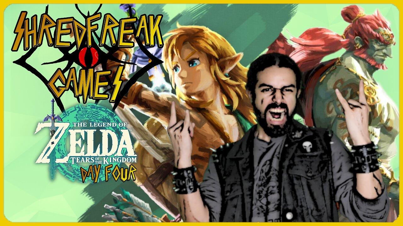 Wednesday LIVE! - Zelda: Tears of the Kingdom Day 4 - Shredfreak Games #71