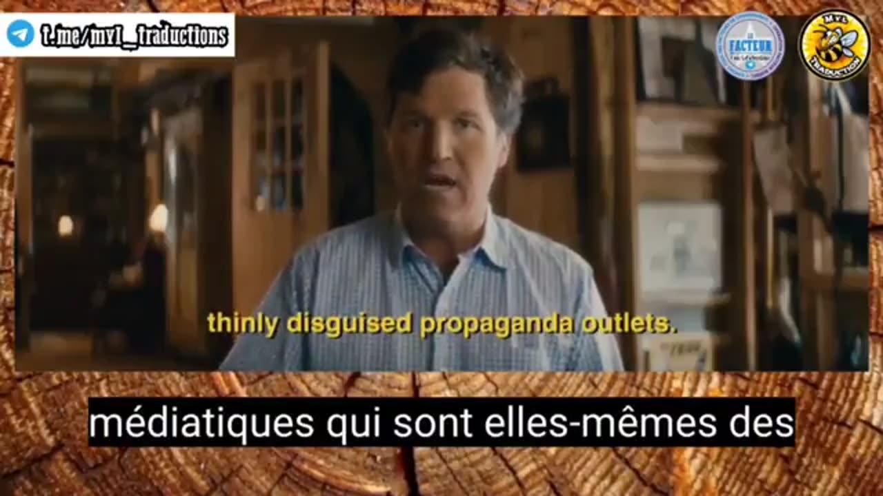 ▶ EXTRAIT-RQ (14 mai 2023) :  TUCKER CARLSON relance son émission sur Twitter