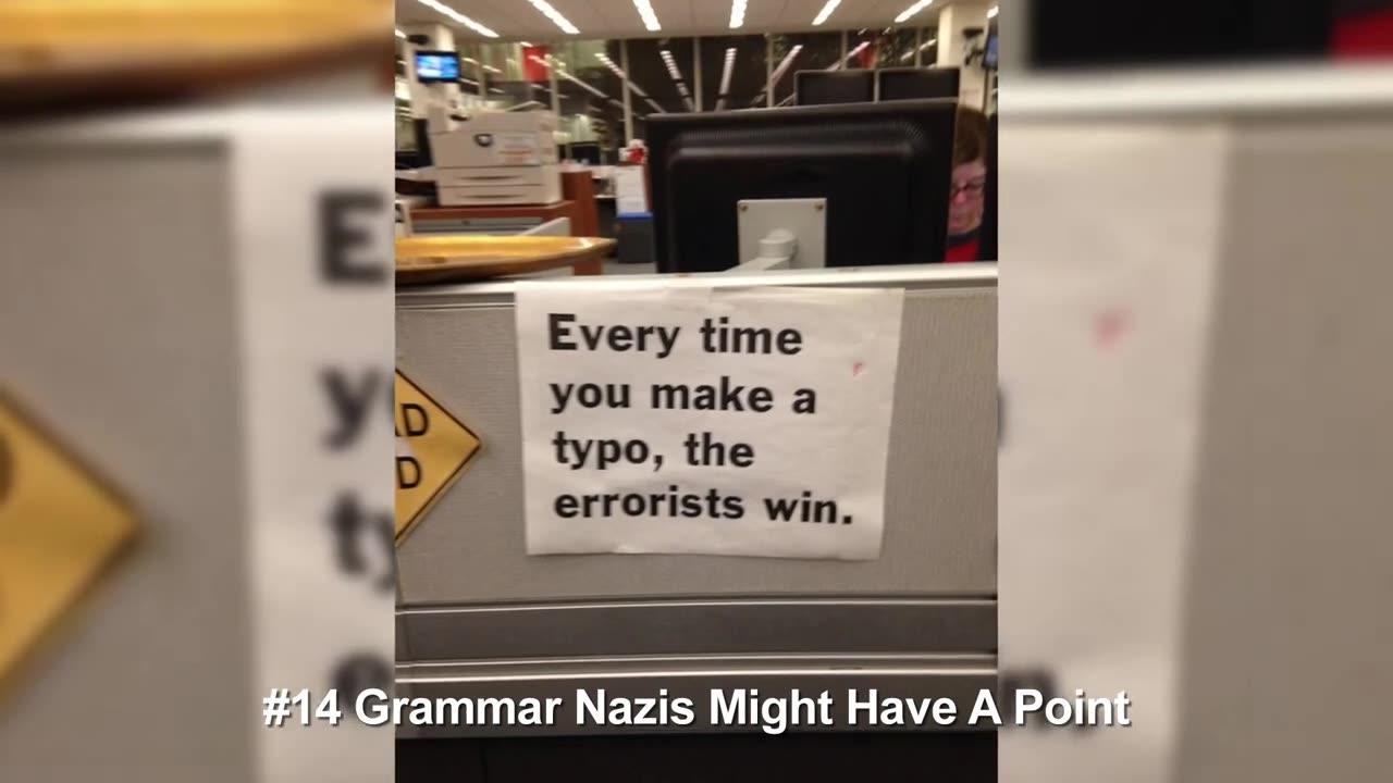 Funny Jokes That Grammar Nerds Will Understand One News Page VIDEO