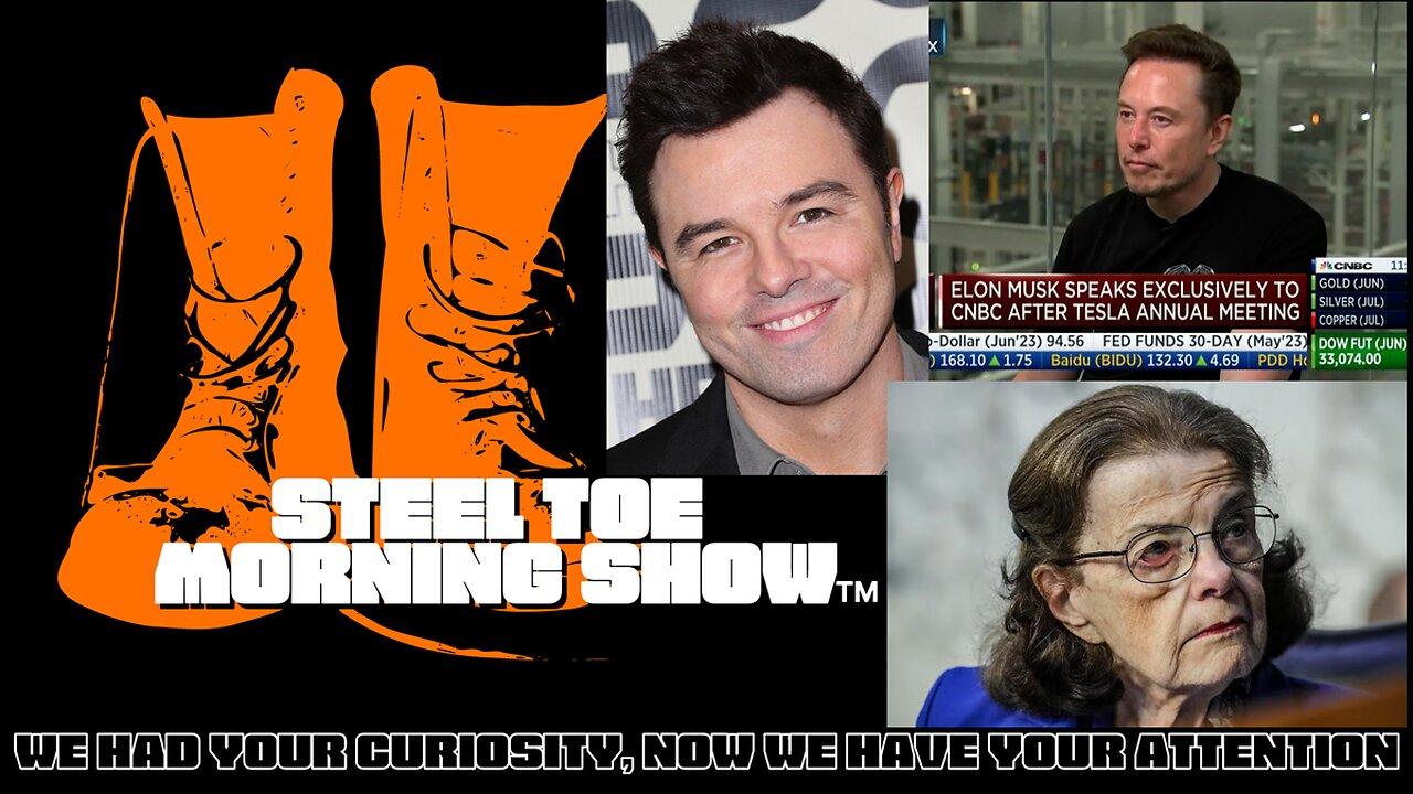 Steel Toe Morning Show 05-18-23 Elon Vs Soros and RIP Family Guy
