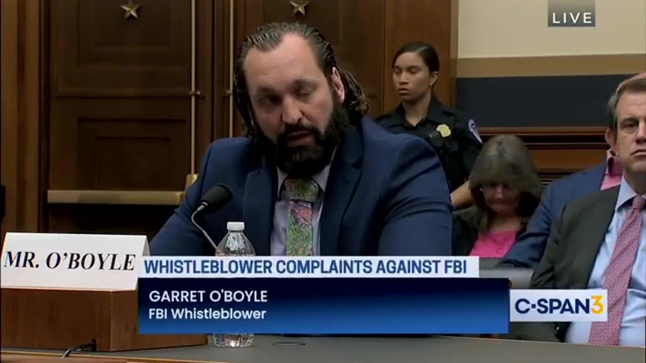FBI whistleblower leaves hearing SILENT: "The FBI will crush you"