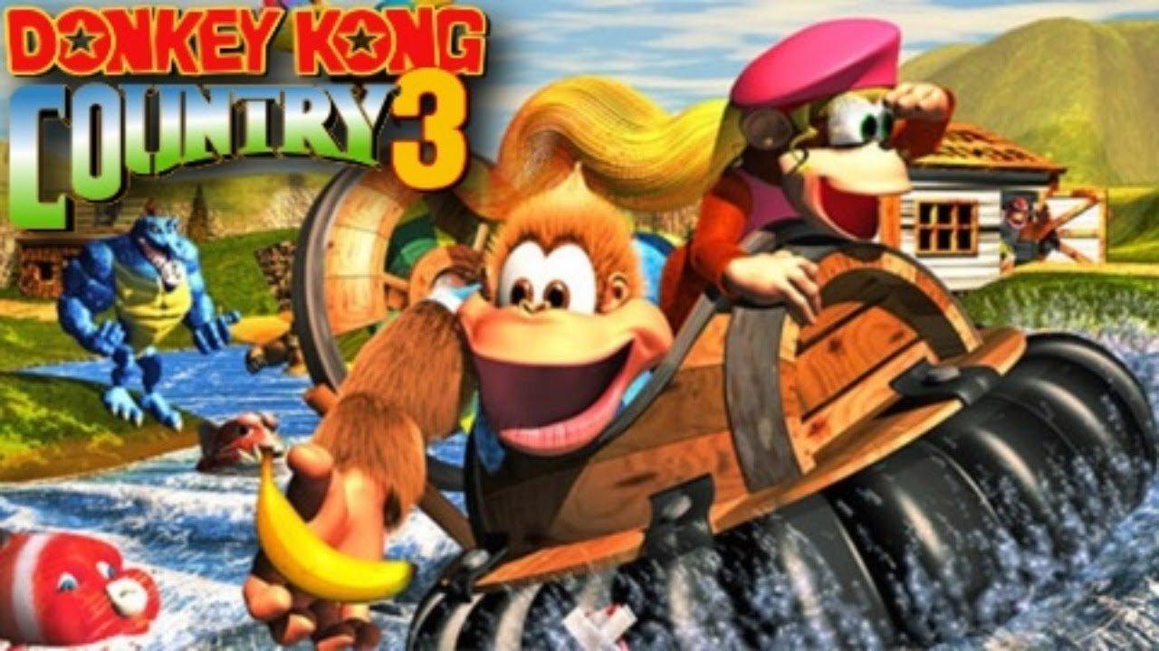DONKEY KONG COUNTRY 3 :  Dixie Kong's Double Trouble! GAMEPLAY