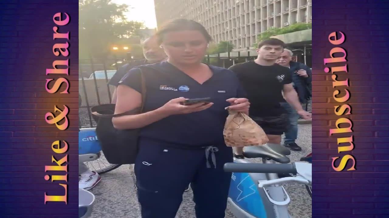 NYC hospital ‘Karen’ paid for Citi Bike at - One News Page VIDEO