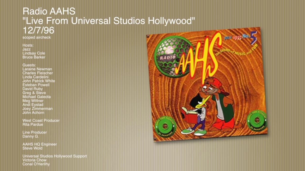 "Live From Universal Studios Hollywood" 12/7/96