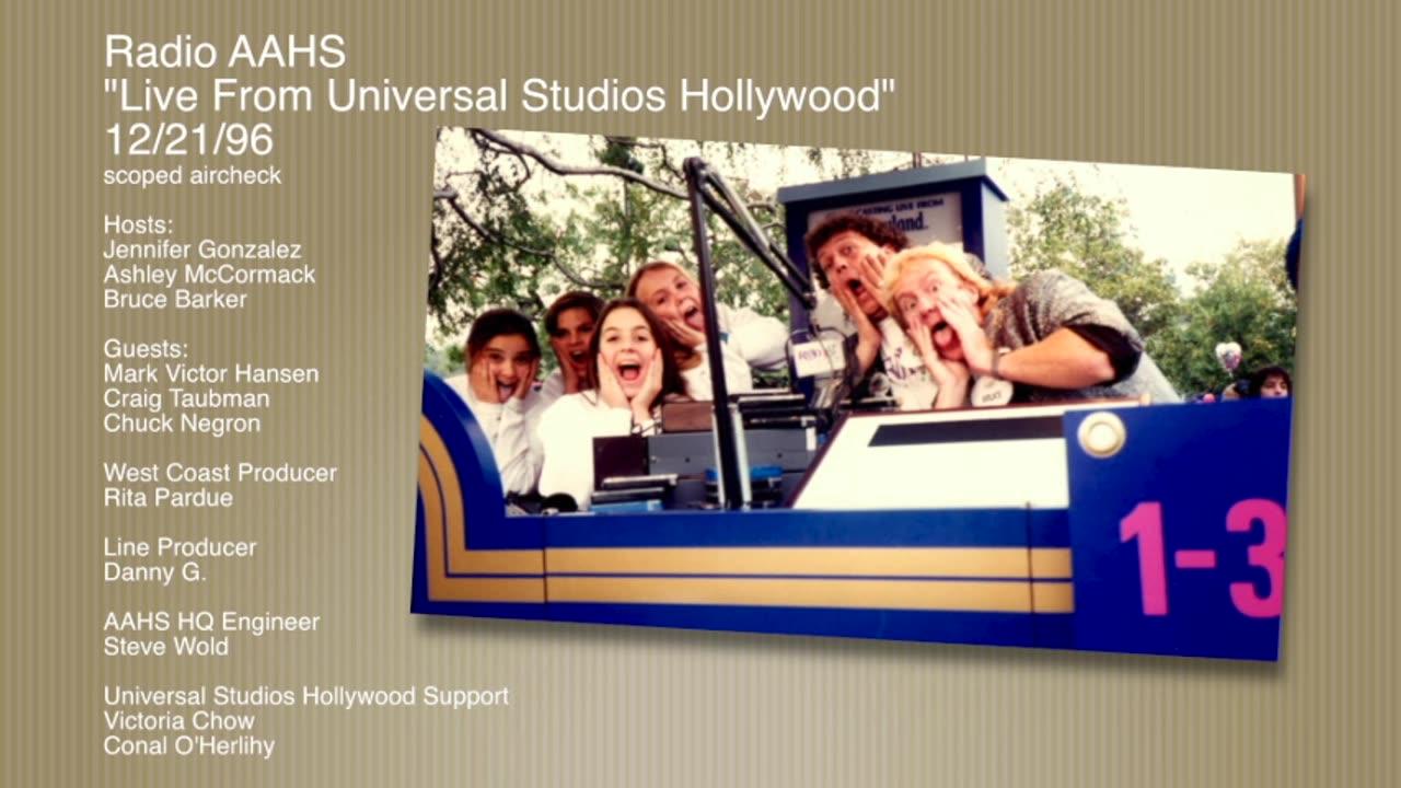 "Live From Universal Studios Hollywood" 12/21/96