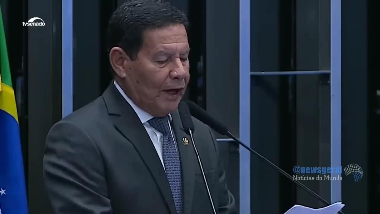 Hamilton Mourão discursa no Senado - 17.05.2023