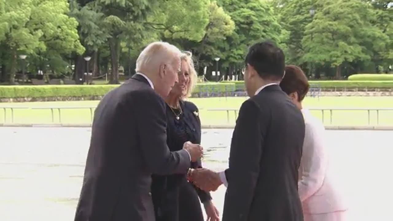 NEWS: President Joe Biden Pays Tribute at Hiroshima Peace Memorial Park Before G7 Summit