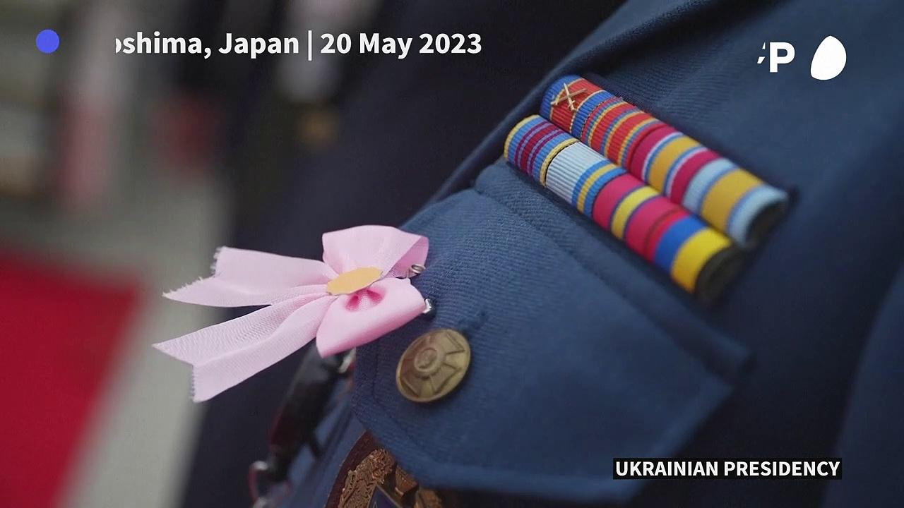 Ukraine's Zelensky lands in Japan for G7