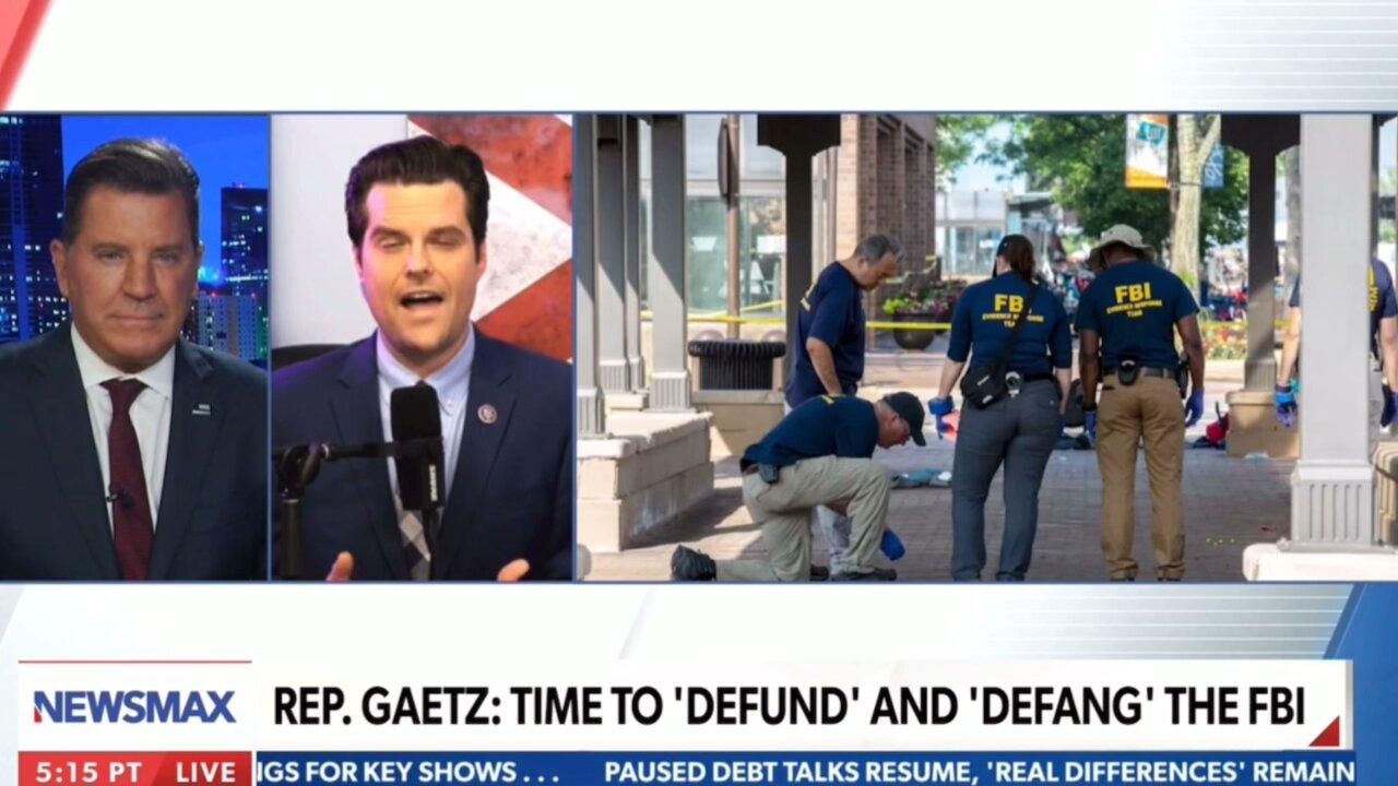 ERIC BOLLING-MATT GAETZ-FBI HAS SOWN MORE EVIL THAN THEY HAVE ROOTED OUT