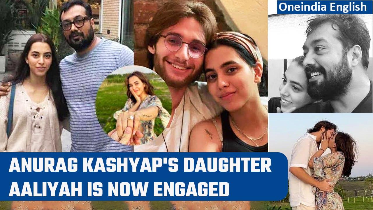 Filmmaker Anurag Kashyap’s daughter Aaliyah is engaged, Flaunts her huge diamond ring|Oneindia News