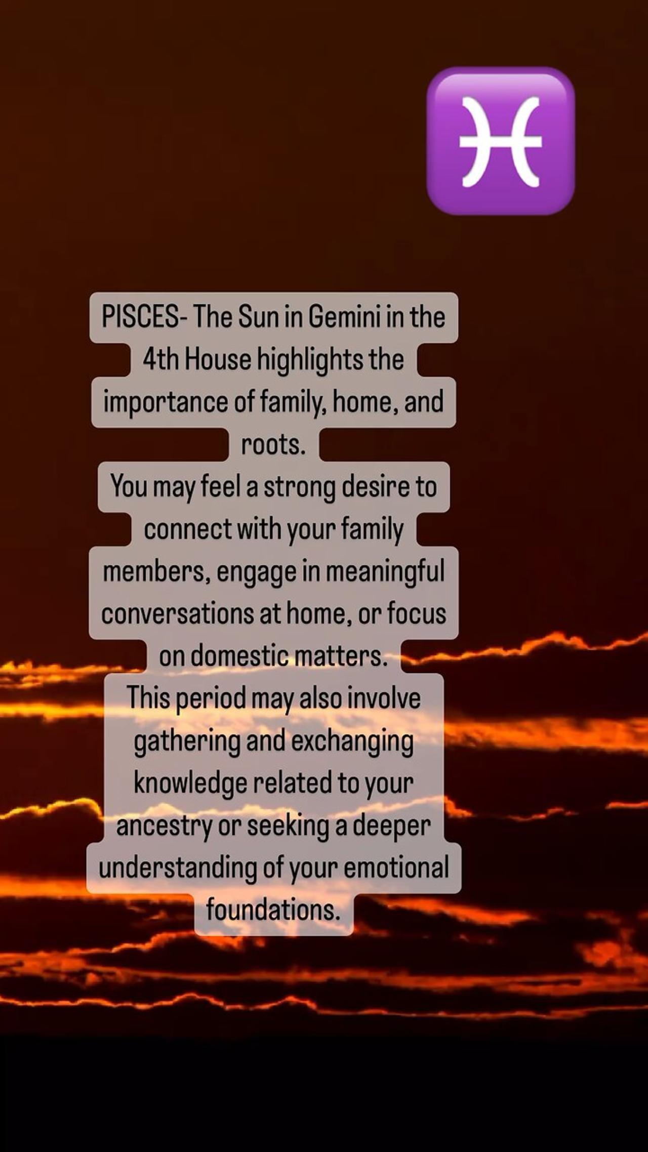 PISCES♓️ -SUN IN GEMINI TRANSIT #pisces #suningemini #vitality #energy #tarotary