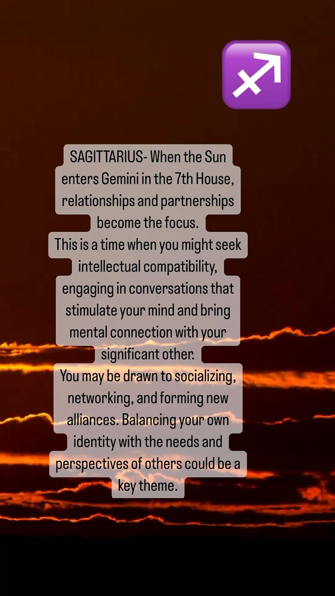 SAGITTARIUS ♐️ -SUN IN GEMINI TRANSIT #sagittarius #suningemini #vitality #energy #tarotary