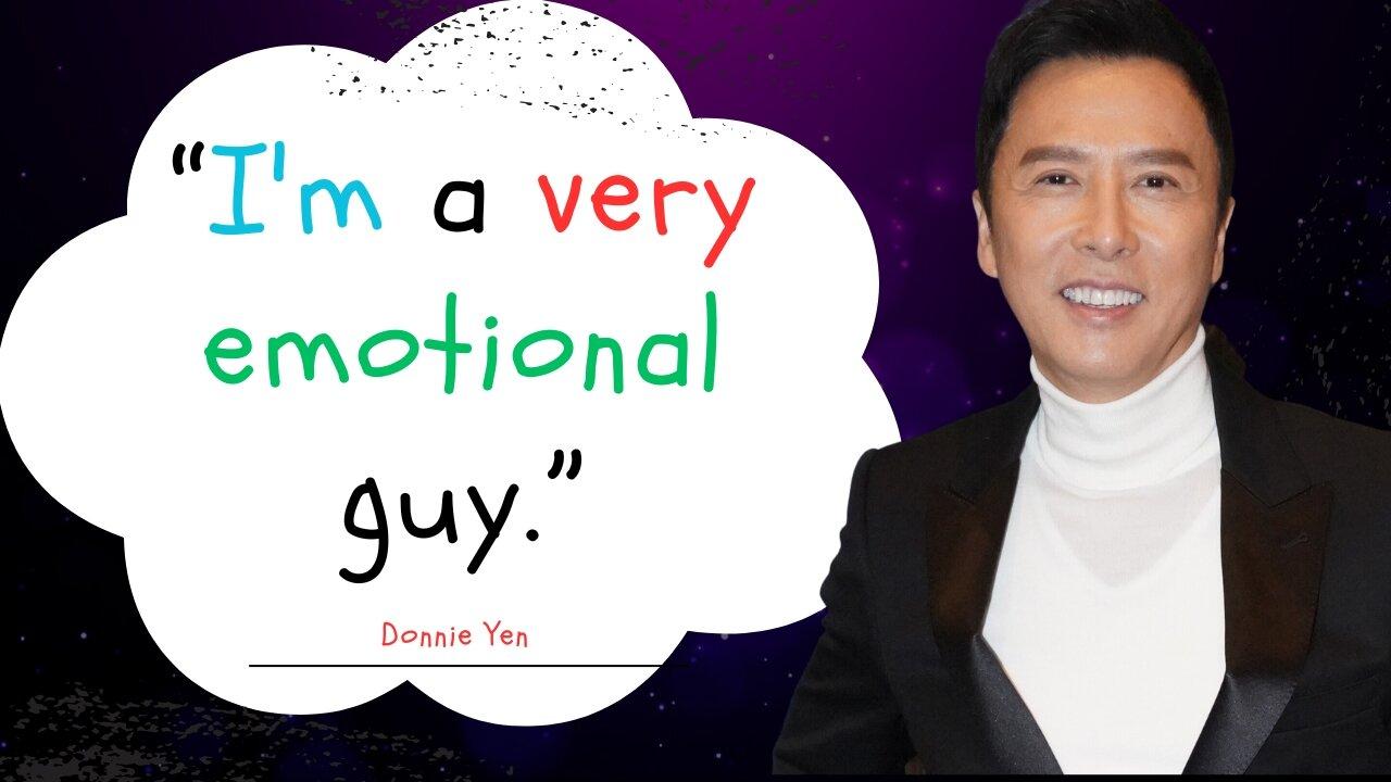 Donnie Yen The Iconic Martial Artist and Film Star with a Story of Success