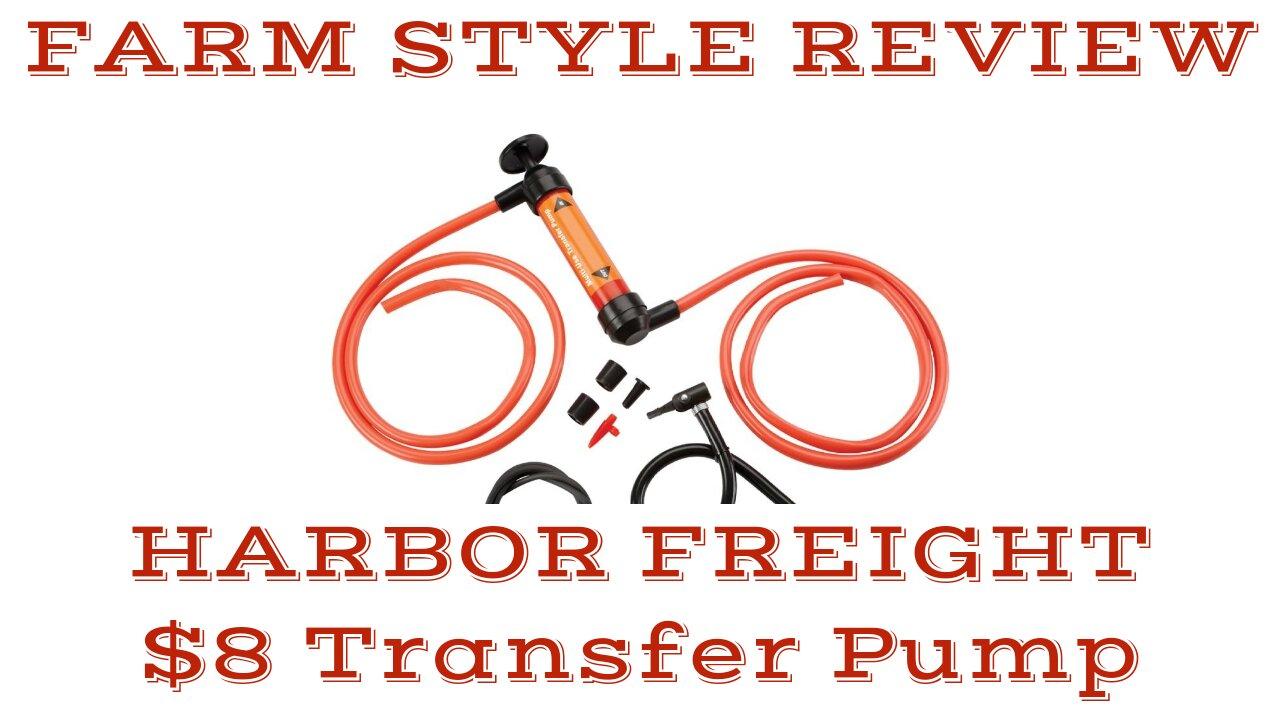 Farm Style Review Harbor Freight 8 Fluid One News Page VIDEO