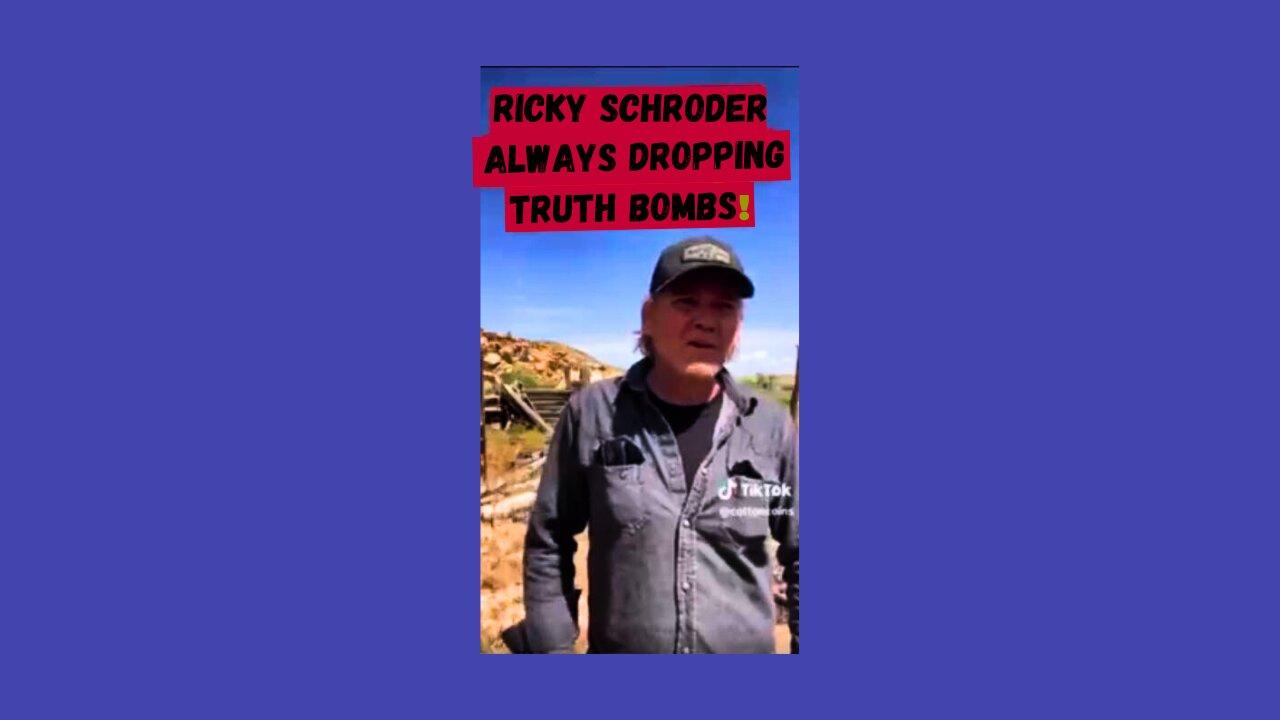 Actor Ricky Schroder Speaks Truth!