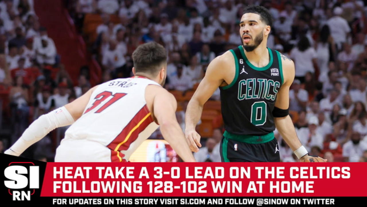 Heat Take 3-0 Lead Over Celtics After 128-102 Win
